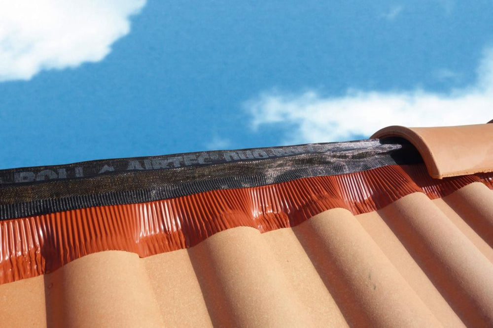 Closoir de faîtage Airtec Duo Roll - anthracite - 50 m x 310 mm Ref 203776