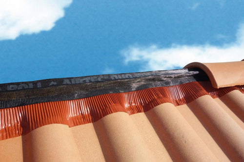 Closoir de faîtage Airtec Duo Roll - anthracite - 50 m x 310 mm Ref 203776
