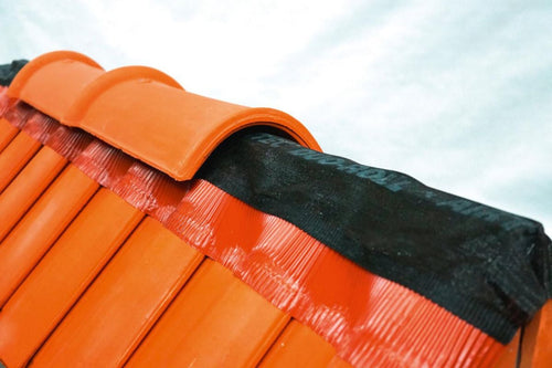 Closoir de faîtage Airtec Duo Roll - anthracite - 50 m x 310 mm Ref 203776