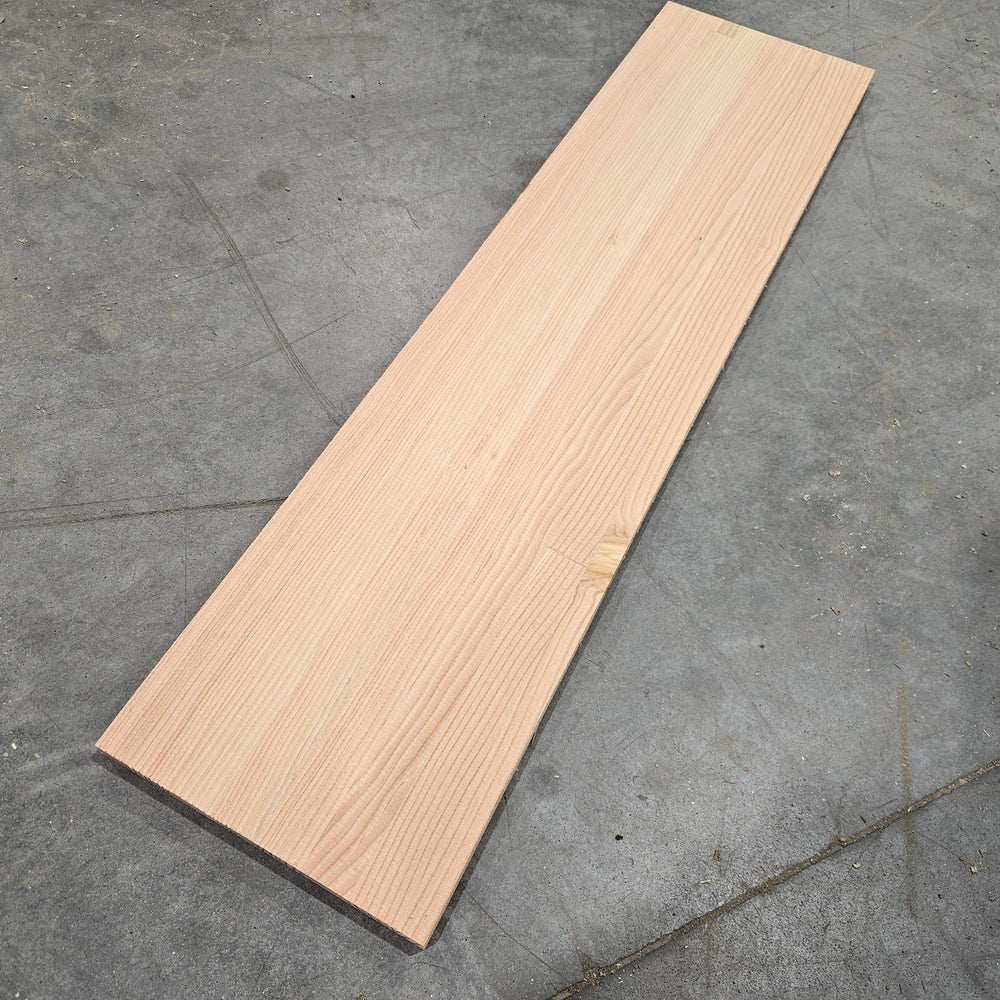 Tablette resineux lamellé collé - 1200 x 300 x 25 mm (brut de sciage)