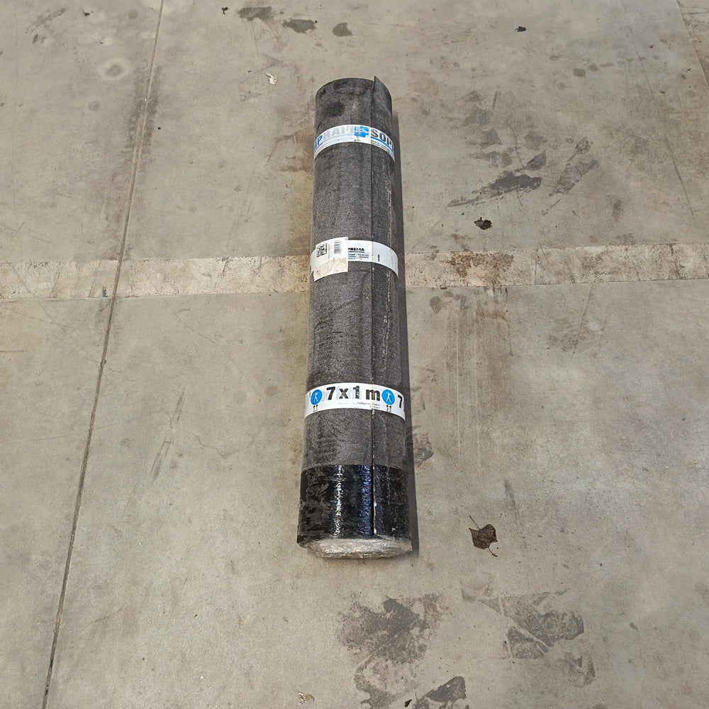 Membrane étanchéité noir - 7000 x 1000 mm - Ep=3mm (Soprafix HP)