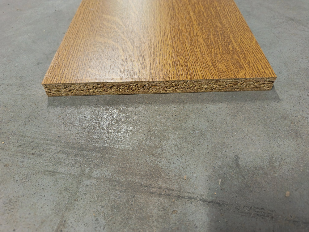 Tablette aggloméré noyer - 340 x 230 x 18 mm