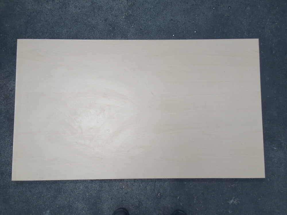 Plan de travail aggloméré décor hetre - 1600 x 800 x 25 mm