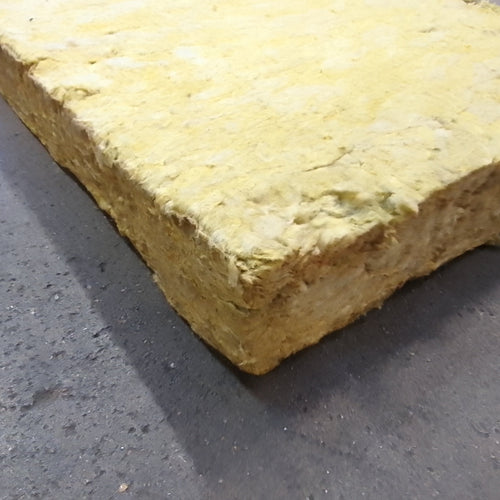 Panneau laine de roche vert - 1350 x 600 mm - Ep=100mm - ROCKWOOL (Rockfaçade)