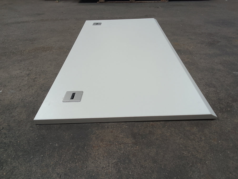 Plan de travail aggloméré décor blanc - 1600 x 800 x 27 mm