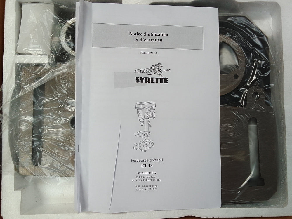 Perceuse d'établis - SYRETTE