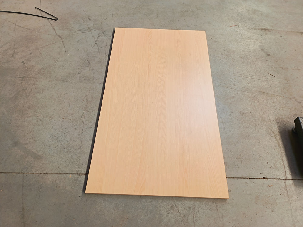 Plan de travail aggloméré décor hetre - 1800 x 800 x 25 mm