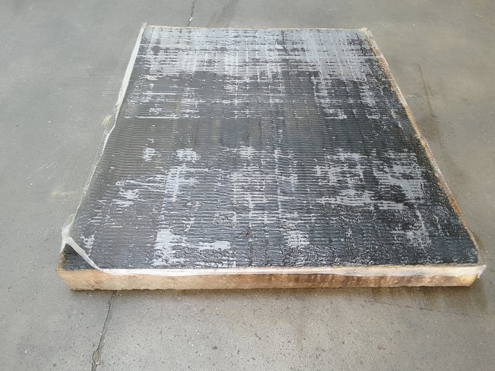 Panneau laine de roche vert - 1200 x 1000 mm - Ep=100mm - ROCKWOOL (Rock Up C soudable 369)