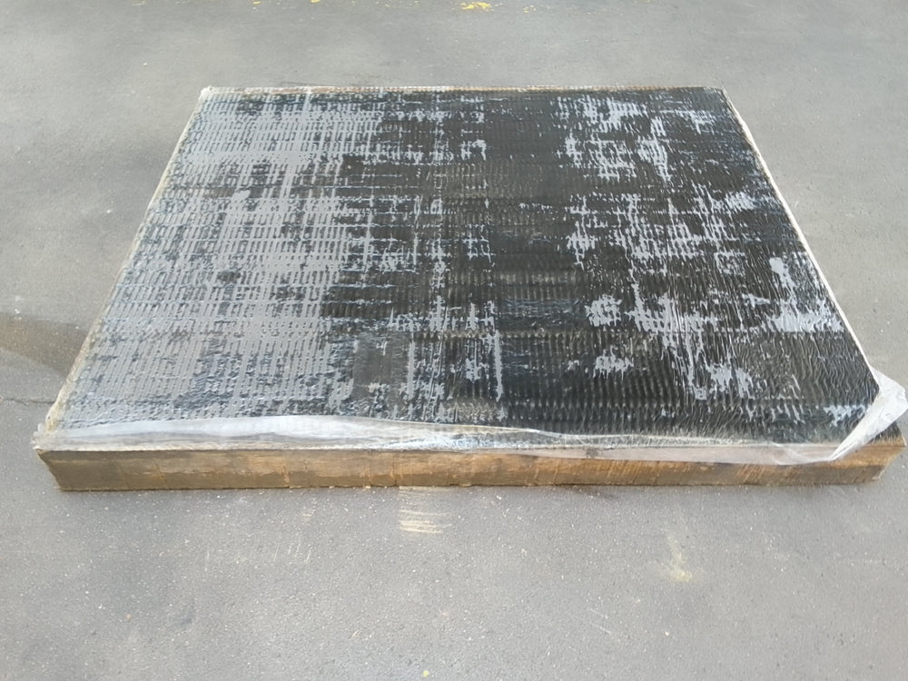 Panneau laine de roche vert - 1200 x 1000 mm - Ep=100mm - ROCKWOOL (Rock Up C soudable 369)