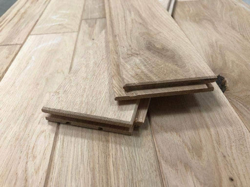 Parquet Massif  -  Parquet Massif Chene Brut 14x70 (4 chanfreins)