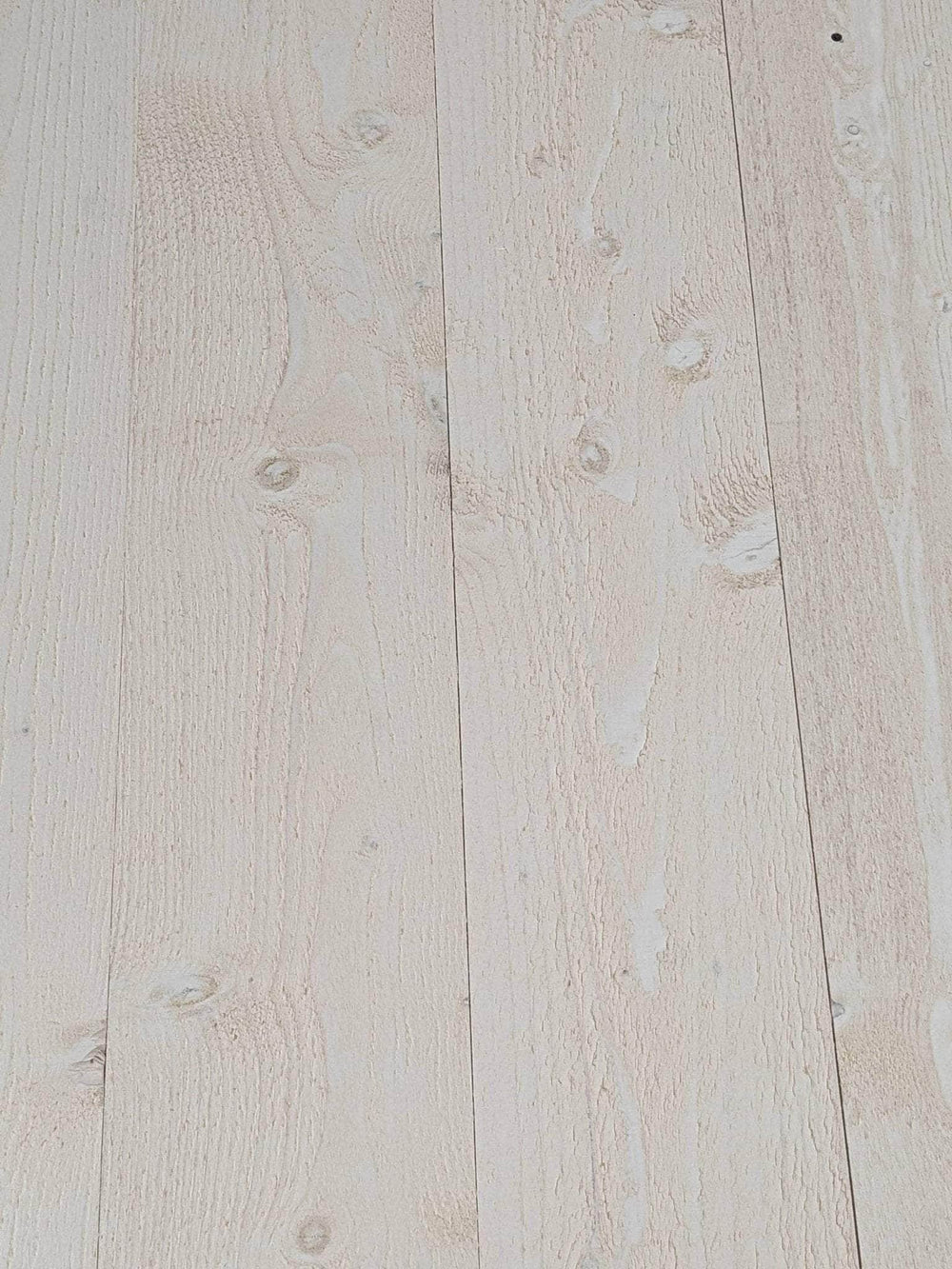 Lambris  -  Lambris peint en blanc bois brut - 13x135 - L=2,65m