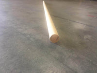 Tasseau  -  Bâton rond en bois exotique jaune AYOUS - diam.20 - L=1,5m
