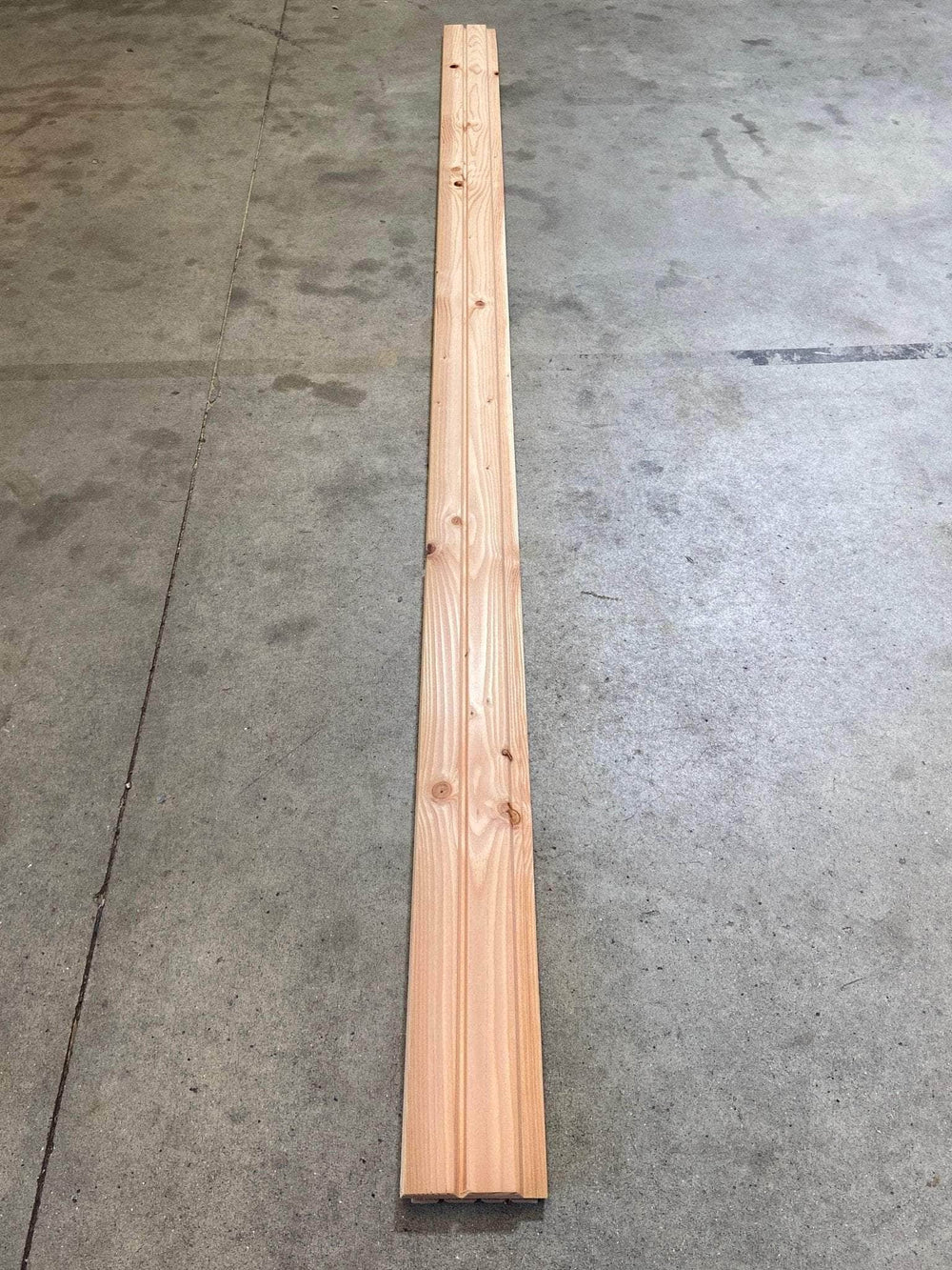 Bardage douglas faux-claire-voie (profil Aztek) - 27x125 - L=2,5m