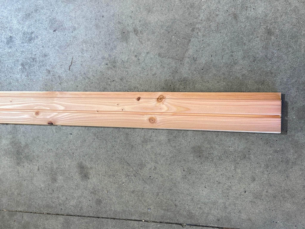 Bardage douglas faux-claire-voie (profil Aztek) - 27x125 - L=2,5m