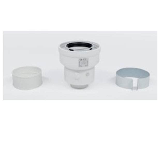 Adaptateur vertical 60 - 100 à 80 - 125 Réf 074297 ATLANTIC PAC