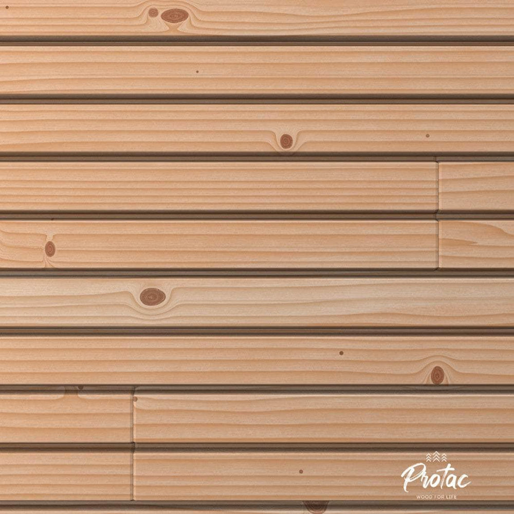 Bardage Clin  -  Bardage douglas faux-claire-voie - 27x125 - L=3m (profil Aztek)