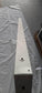 Réemploi  -  Baffle acoustique blanche en laine de roche 120 x 60 cm ép 40 mm avec cadre métal blanc (réemploi)