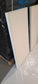 Réemploi  -  Baffle acoustique blanche en laine de roche 120 x 60 cm ép 40 mm avec cadre métal blanc (réemploi)