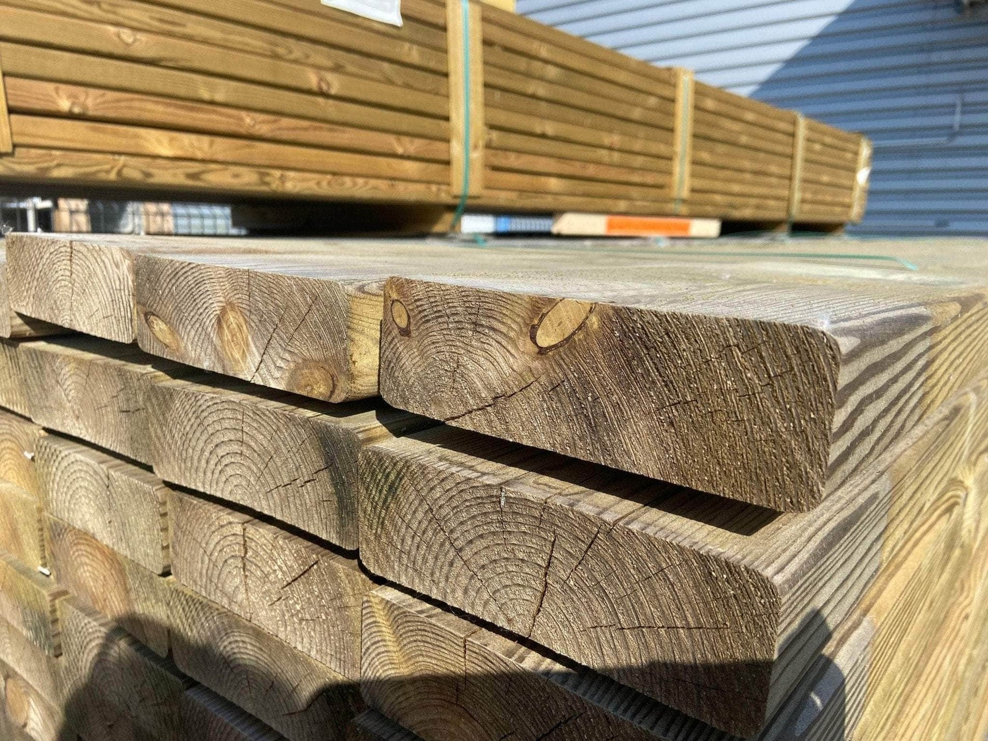 Lambourde  -  Bois d'ossature Sapin Classe 4 - 45x145 - L=5,10m