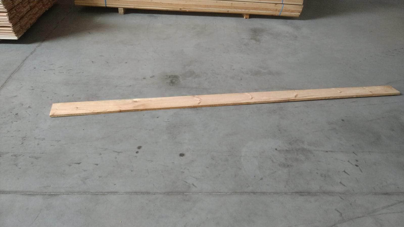 Bardage Clin  -  Bardage Brut de sciage Sapin non traité - 17x122 - L=2,4m