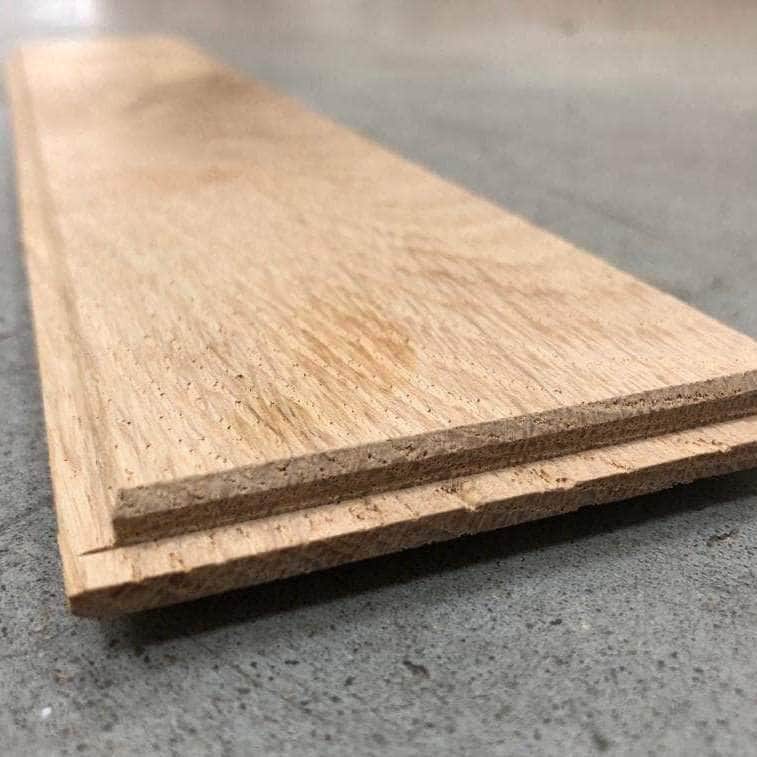 Parquet Massif  -  Parquet Massif Chêne Brut 10x70 (4 chanfreins)