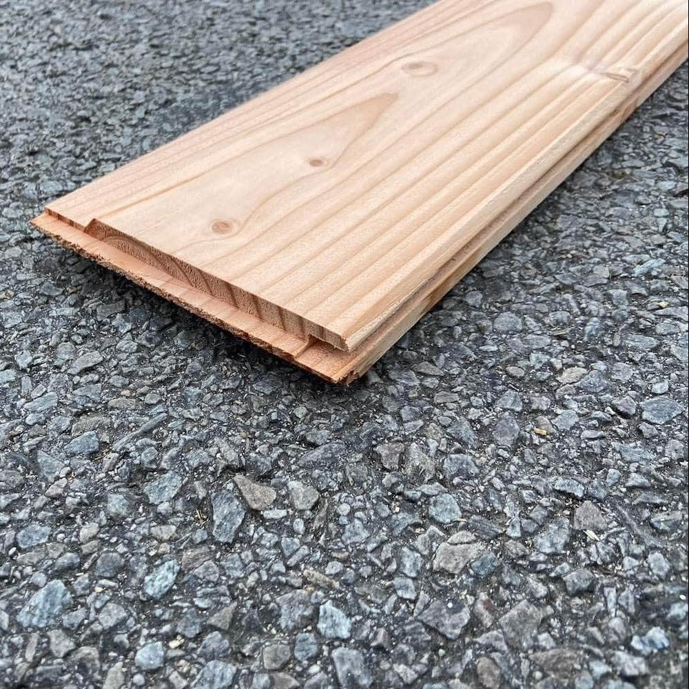 Bardage douglas - 21x132 - L=2,45m (profil Saint-Louis)