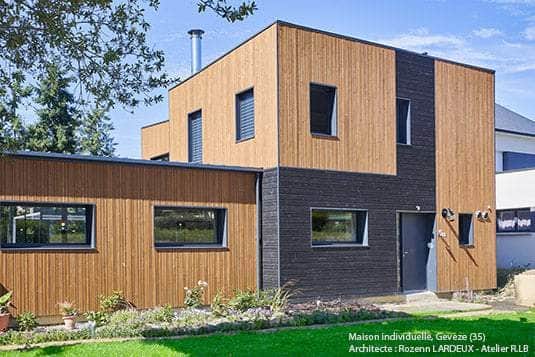 Bardage Douglas  -  Bardage Douglas (Profil Melodik lisse) - 22x135 - L=4m