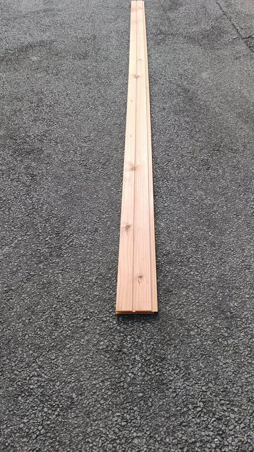 Bardage Douglas  -  Bardage douglas - 22x135 - L=4m (profil Melodik rainure centrale)