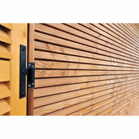 Bardage Douglas  -  Bardage douglas faux-claire-voie - 44x115 - L=4m (profil Vibrato)