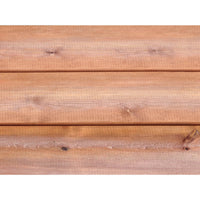 Terrasse  -  Lame de terrasse pin marron classe 4 - 28x145 - L=3m (profil Santorin)