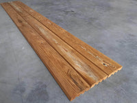 Terrasse  -  Lame de terrasse pin marron classe 4 - 28x145 - L=3m (profil Santorin)