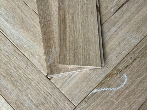 Parquet Contrecollé  -  Parquet Loft Pro Baton Rompu Chene 11(2.7)*80 (4 chanfreins)