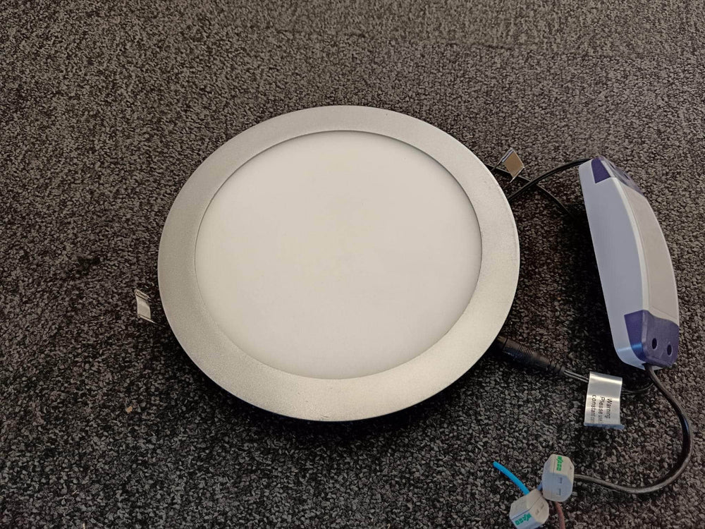 Éclairage (réemploi)  -  Appliques rondes LED encastrable 15W, diamètre 24 cm