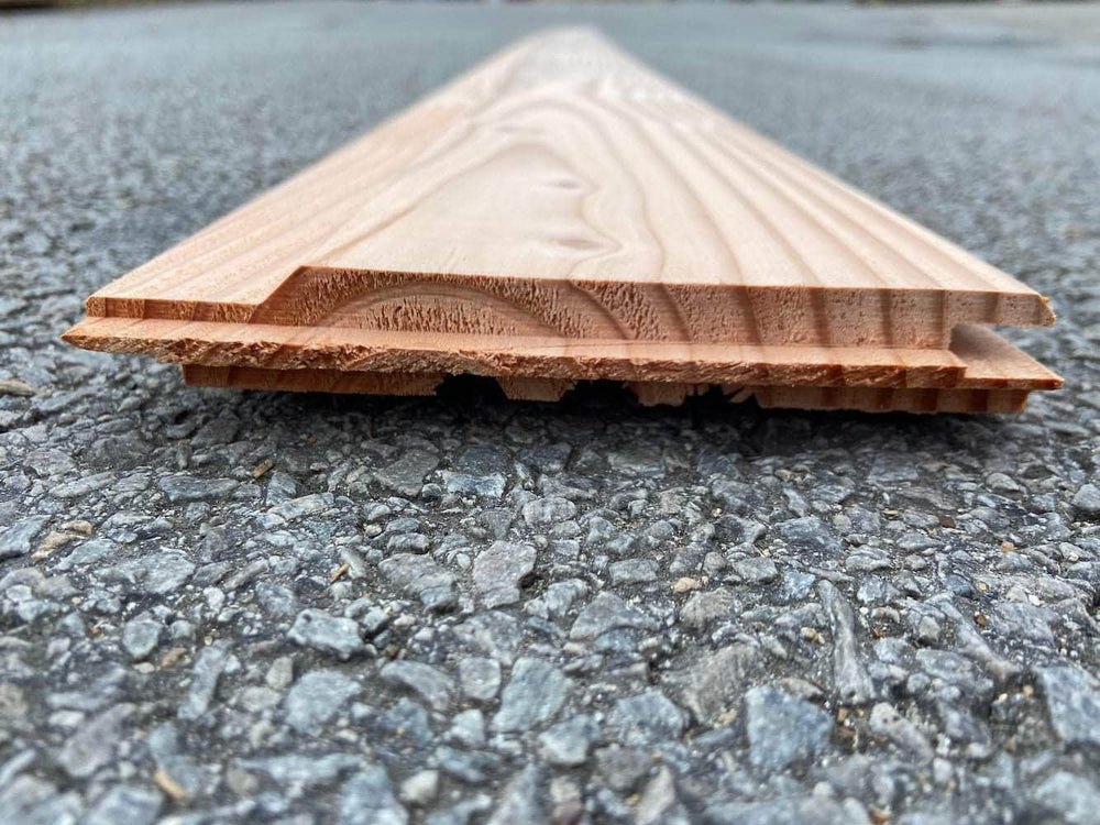 Bardage douglas (profil Saint-Louis) - 21x132 - L=4,0m