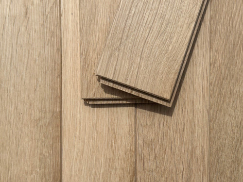 Parquet Massif  -  Parquet Massif Chene Brut PR (Premier) 14x70 mm (4 chanfreins)