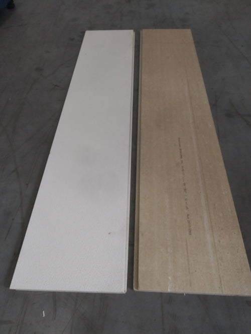 Faux-plafond fibres minérales blanc - 1500 x 300 x 17 mm - Knauf (Prima Armstrong Sahara 2310)