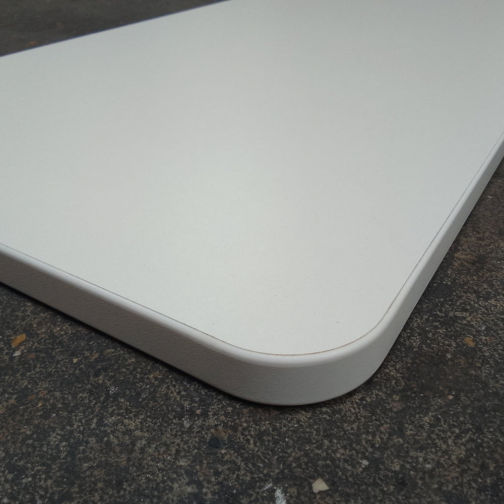 Tablette aggloméré décor blanc - 1400 x 360 x 20 mm