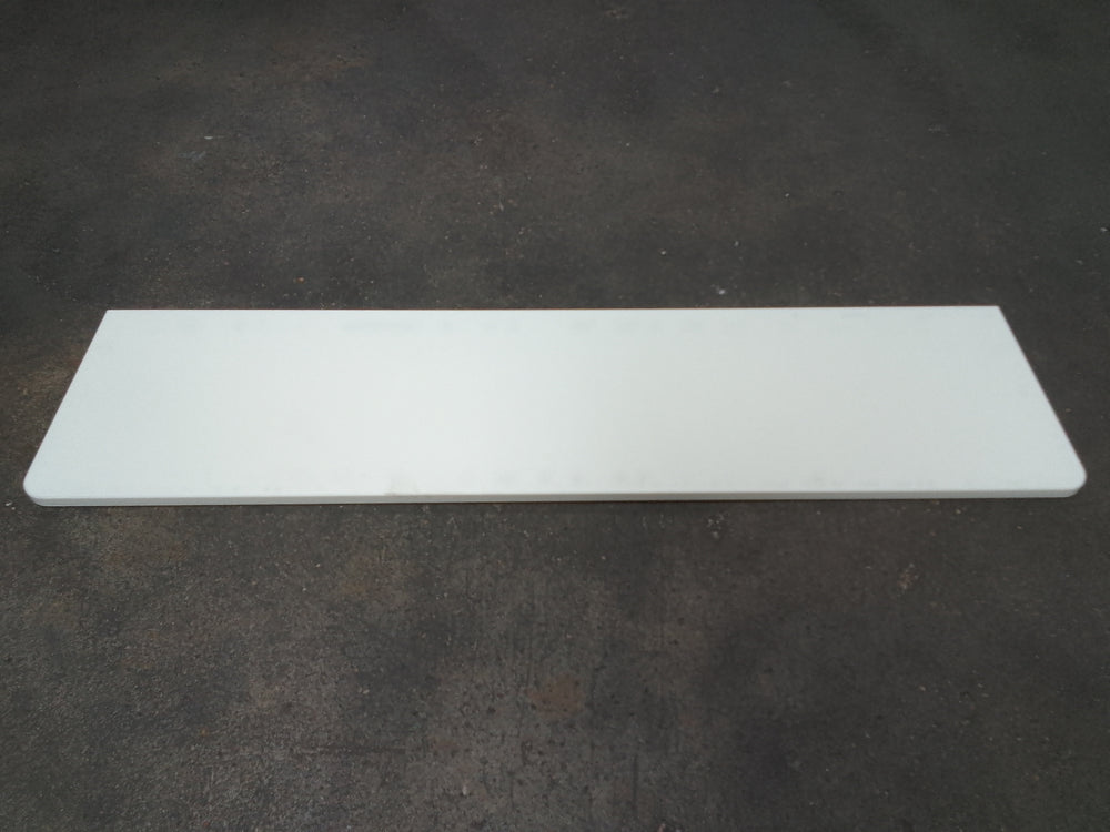 Tablette aggloméré décor blanc - 1400 x 360 x 20 mm