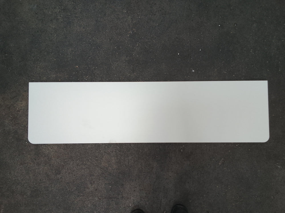 Tablette aggloméré décor blanc - 1400 x 360 x 20 mm