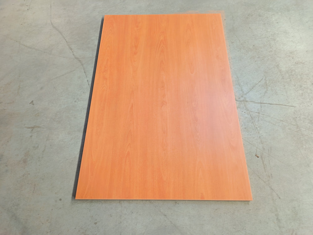 Plan de travail aggloméré poirier - 1200 x 800 x 25 mm