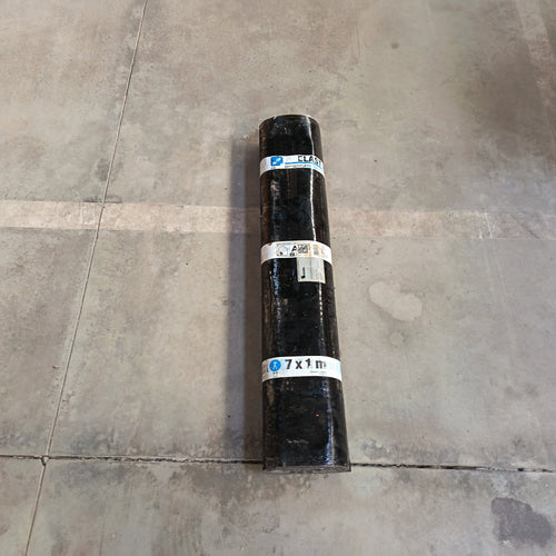 Membrane étanchéité noir - 7000 x 1000 mm - Ep=3mm (Elastovap)