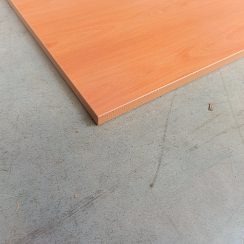 Plan de travail aggloméré poirier - 1200 x 800 x 25 mm