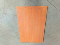 Plan de travail aggloméré poirier - 1200 x 800 x 25 mm