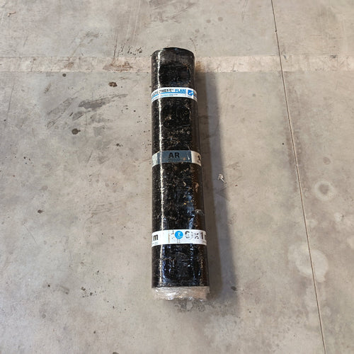 Membrane étanchéité noir - 6000 x 1000 mm - Ep=3mm (Elastophen Flam 25 AR)