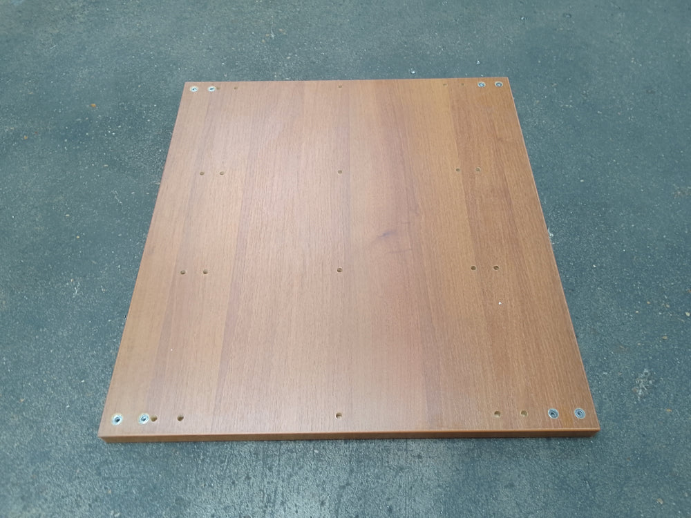 Tablette aggloméré décor noyer - 650 x 600 x 27 mm