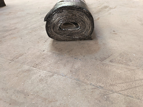 Membrane étanchéité noir - 6000 x 1000 mm - Ep=3mm (Sopralast 50 TV alu)