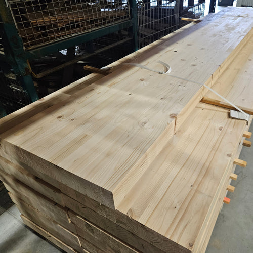 Etabli epicéa lamellé collé - 80 x 480 - L=3.5m (brut de sciage)