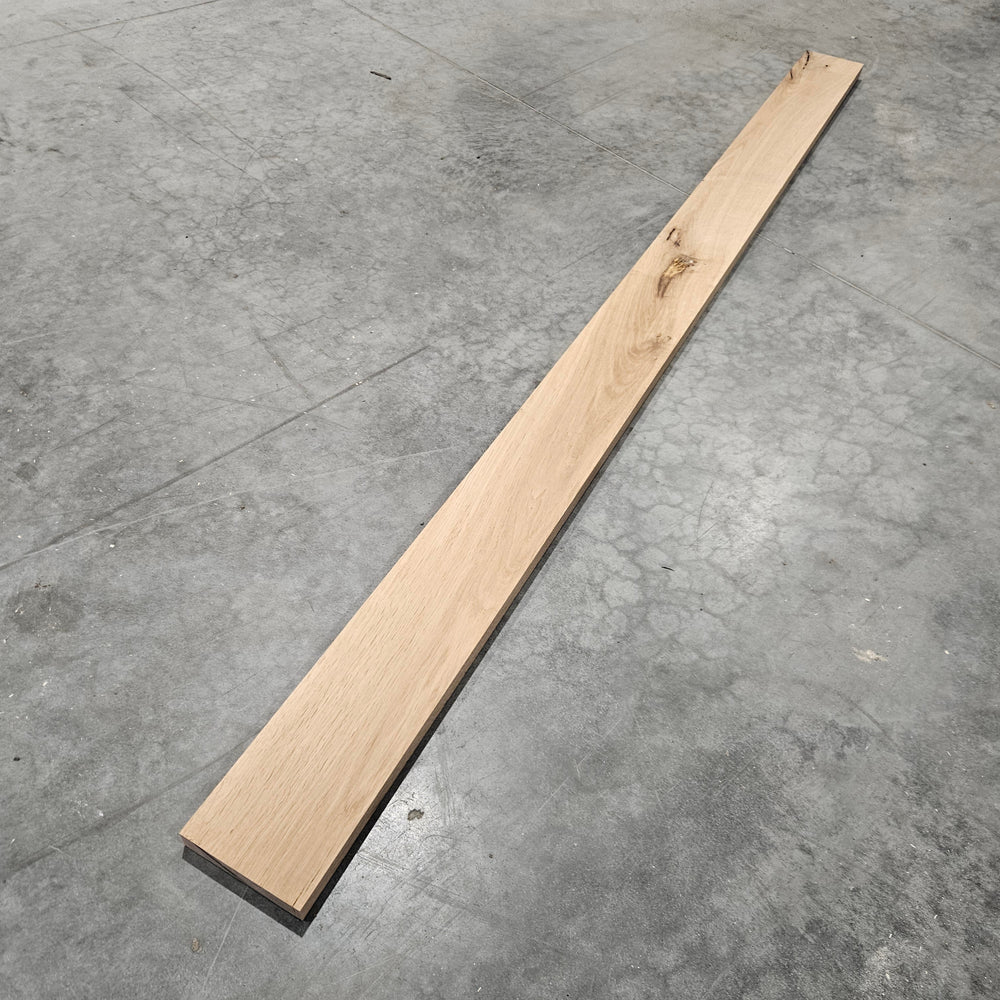 Planche chêne / chataîgner bois massif - 30 x 88/98 - L=2.2m (raboté 4 faces)