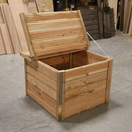 Composteur bois massif epicéa / douglas (425 L)