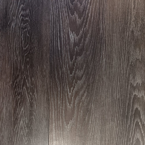 Dalle PVC gris foncé cérusé - 1200 x 180 mm - à coller